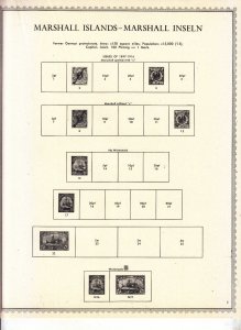 Germany - German Colonies - 21 Minkus pages 