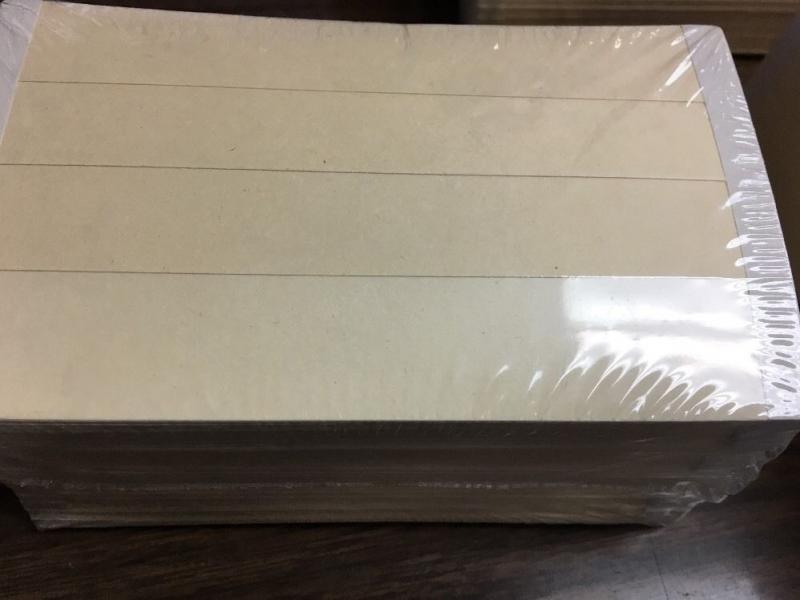 100 -3x5 inch Manila Stock Cards   Brand New.