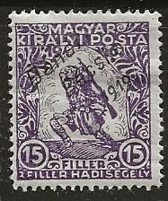 Hungary ^  Scott # 10NB2 - MH