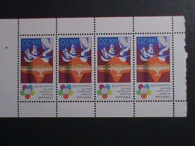 ​GERMANY DDR-1973 SC#1479a  10TH FESTIVAL OF YOUTH & STUDENTS MLH S/S VF