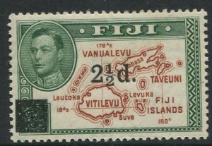 STAMP STATION PERTH Fiji #136 KGVI Definitive Issue MLH CV$3.00