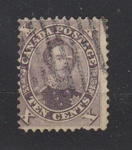 Canada - 1859  Prince Albert 10c Sc# 17 (2748)