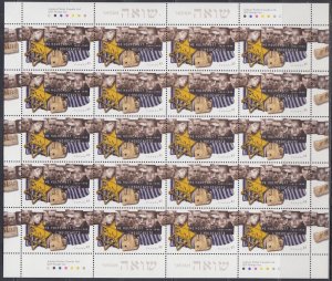 CANADA 1590.2 MNH FULL SHEET of 25 50th ANN of the HOLOCAUST (See Description)