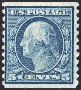 SC#496 5¢ Washington Coil Single (1919) MLH