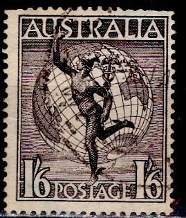 Australia 1949: Sc. # C6; Perf. 14 1/2 Used Cpl. Set