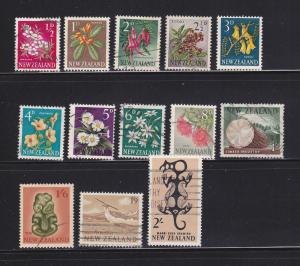 New Zealand 333-340, 341, 343, 345-347 U Various (A)