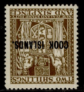 COOK ISLANDS GVI SG131w, 2s 6d dull brown, M MINT. Cat £48.