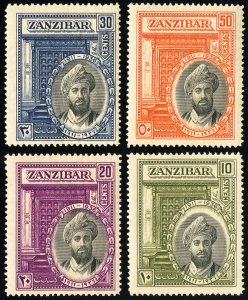 Zanzibar Stamps # 214-17 MNH VF Scott Value $43.00