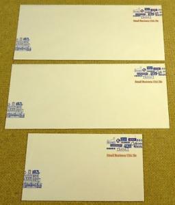 U606, 20c U.S. Postage Envelopes Small Business qty 3