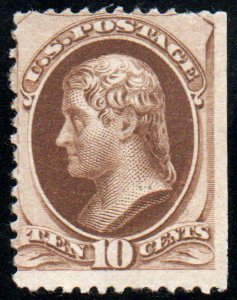 USA #187 Fine+ mint ng, rich color!