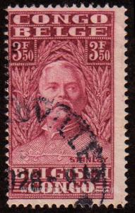 Belgian Congo SG#156 Used - 1928 3f.50  - Personalities