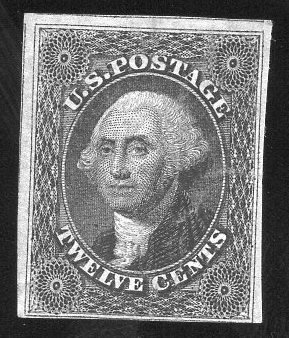 US Stamp Scott #17 Mint NO GUM SCV $2100