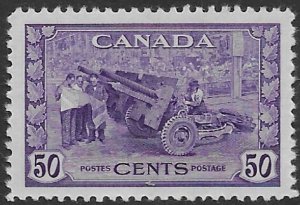 Canada 261  1942   50  cents  VF mint  nh