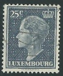 33 Used Stamps of Luxembourg