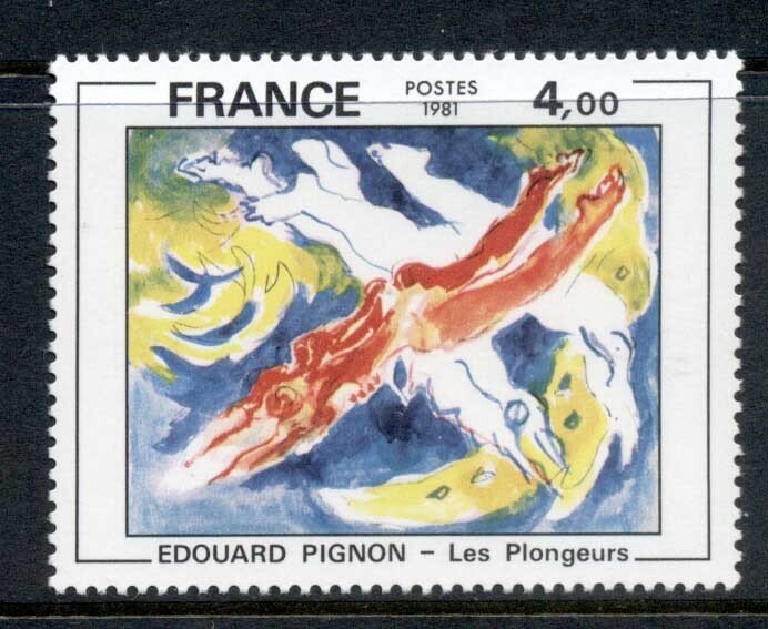 France 1981 Art, The Divers MUH