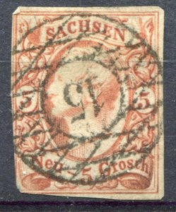 Sachsen   Sc.# 13a  used