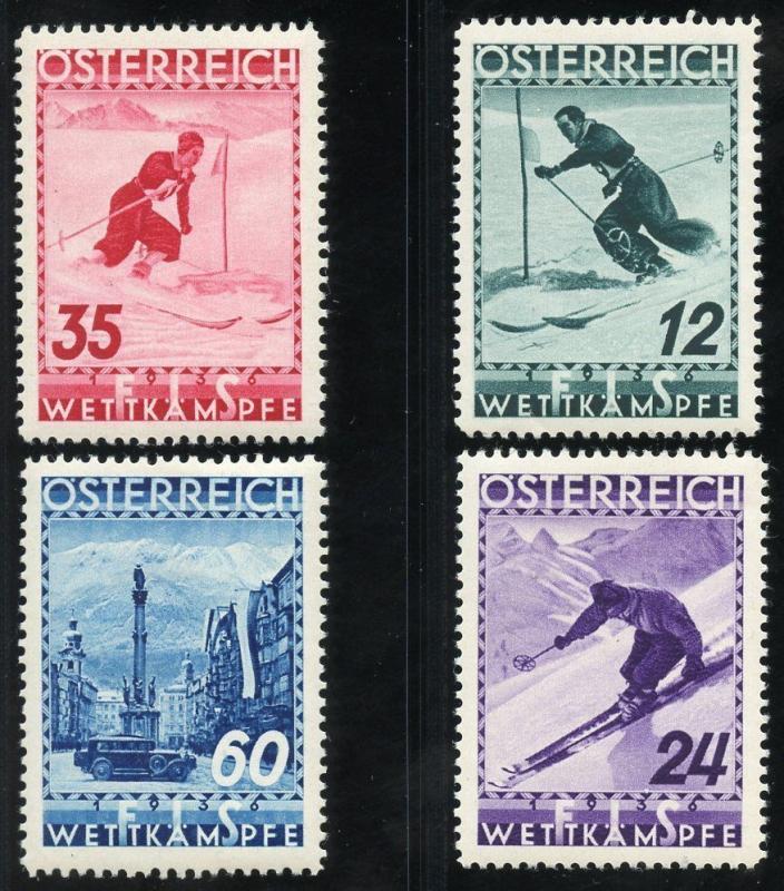 AUSTRIA SCOTT#B138/41  MINT HINGED SET--SCOTT VALUE $52