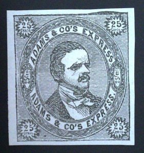 Scott#1L Local - L1 Design  - Forgery B - Type I - Adam's & Co.'s E...
