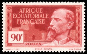 French Equatorial Africa #55  MNH - Emile Gentil (1937)