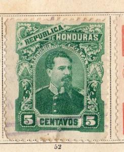 Honduras 1891 Early Issue Fine Mint Hinged 5c. 094305