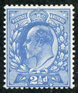 SG276Wi 1911 2 1/2 Harrison Perf 14 Watermark Inverted Fresh M/Mint