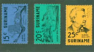 SURINAM 392-4 MH BIN $1.20