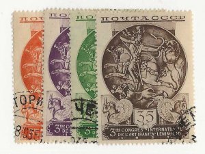 Russia Sc #569-572  set of 4 used VF