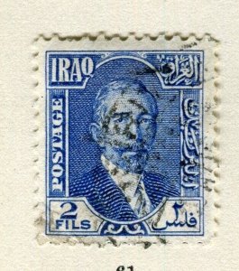 IRAQ; 1932 early King Faisal issue fine used 2f. value