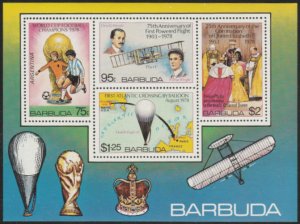 Barbuda #377a MNH Souvenir Sheet cv $6.50