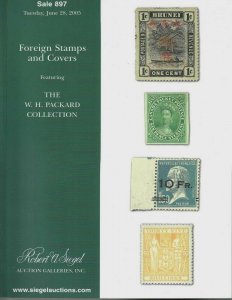 W.H. Packard Collection of Foreign,  Robert A. Siegel, Sale 897, June 28, 2005