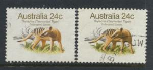 Australia SG 788 and 788b  pair Used  see further details