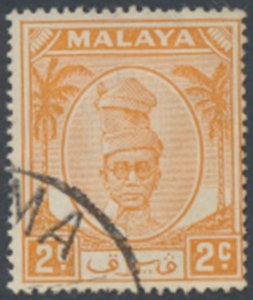 Perak  Malaya  SC#  106 Used  see details & scans