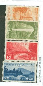 Japan #280-283  Single (Complete Set)