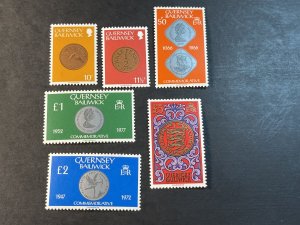 GUERNSEY # 200-203A-MINT NEVER/HINGED--PARTIAL SET--1980-81