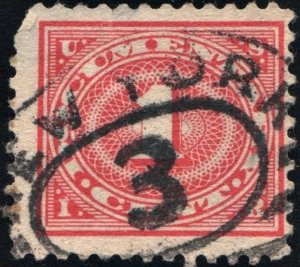 R228 1¢ Documentary Stamp (1917) Used