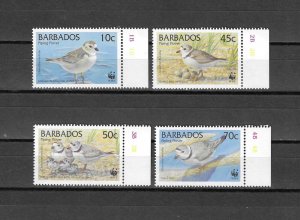 BARBADOS 1999 WWF SG 1134/7 MNH