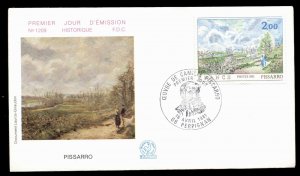 France 1981 Art, The Footpath FDC