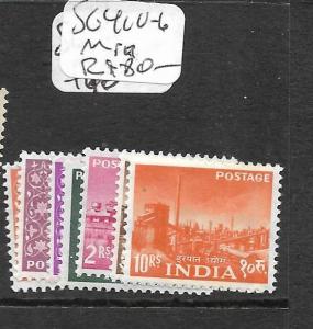 INDIA   (P1605BB)  SG 410-6   MNH