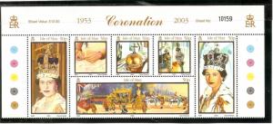 2003 I.O.M. Scott 986 50th Anniversary Coronation of QEII MNH