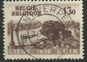 Belgium # 320 Liege Exposition, Nice Cancel  (1) VF Used