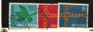 Switzerland #469, 531-2 used