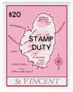 (I.B) St Vincent Revenue : Stamp Duty $20