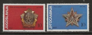 Yugoslavia Scott catalog # 1735-1736 Mint NH