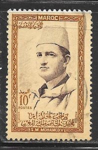 Morocco 2: 10c Sultan Mohammed V, used, F-VF