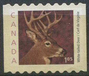 Canada Sc#1881 Used, $1.05 multi, Native animals (2000)