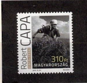 Hungary Sc 4295 MNH of 2013 - Photograph by R. Capa - HO09