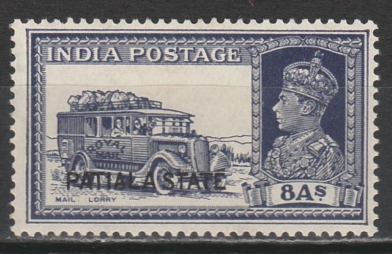 PATIALA 1937 KGVI MAIL LORRY 8A