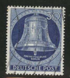 Germany Berlin Occupation Scott 9N97 1953 freedom bell C$11