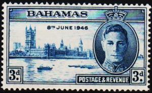 Bahamas.1946 3d  S.G.177 Mounted Mint