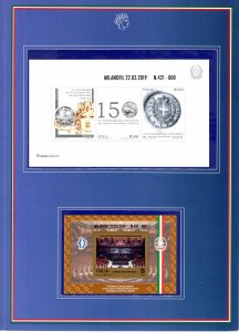 Folder Values in Time No. 421/800 - Chile Certified - PERFECT